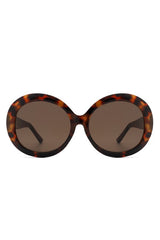 Oversize Circle Fashion Women Round Sunglasses - Minihomy
