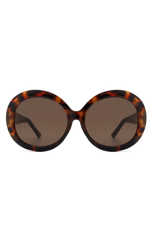 Oversize Circle Fashion Women Round Sunglasses - Minihomy
