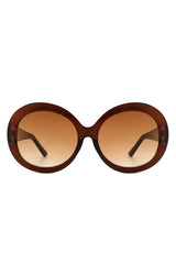 Oversize Circle Fashion Women Round Sunglasses - Minihomy