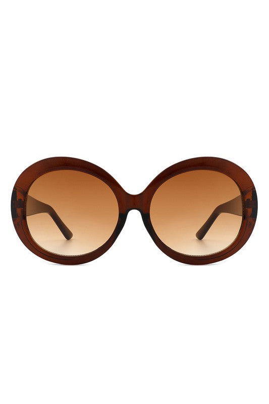 Oversize Circle Fashion Women Round Sunglasses - Minihomy