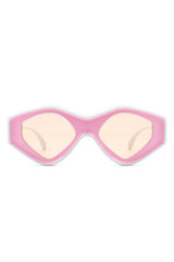 Geometric Triangle Futuristic Fashion Sunglasses - Minihomy