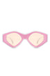 Geometric Triangle Futuristic Fashion Sunglasses - Minihomy
