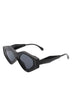 Geometric Triangle Futuristic Fashion Sunglasses - Minihomy