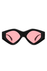 Geometric Triangle Futuristic Fashion Sunglasses - Minihomy