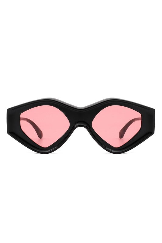 Geometric Triangle Futuristic Fashion Sunglasses - Minihomy
