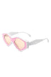 Geometric Triangle Futuristic Fashion Sunglasses - Minihomy