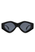 Geometric Triangle Futuristic Fashion Sunglasses - Minihomy