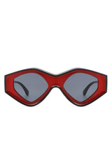 Geometric Triangle Futuristic Fashion Sunglasses - Minihomy