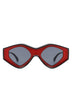 Geometric Triangle Futuristic Fashion Sunglasses - Minihomy