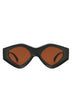 Geometric Triangle Futuristic Fashion Sunglasses - Minihomy