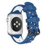 Silicone Smartwatch Band - Diamond Design
