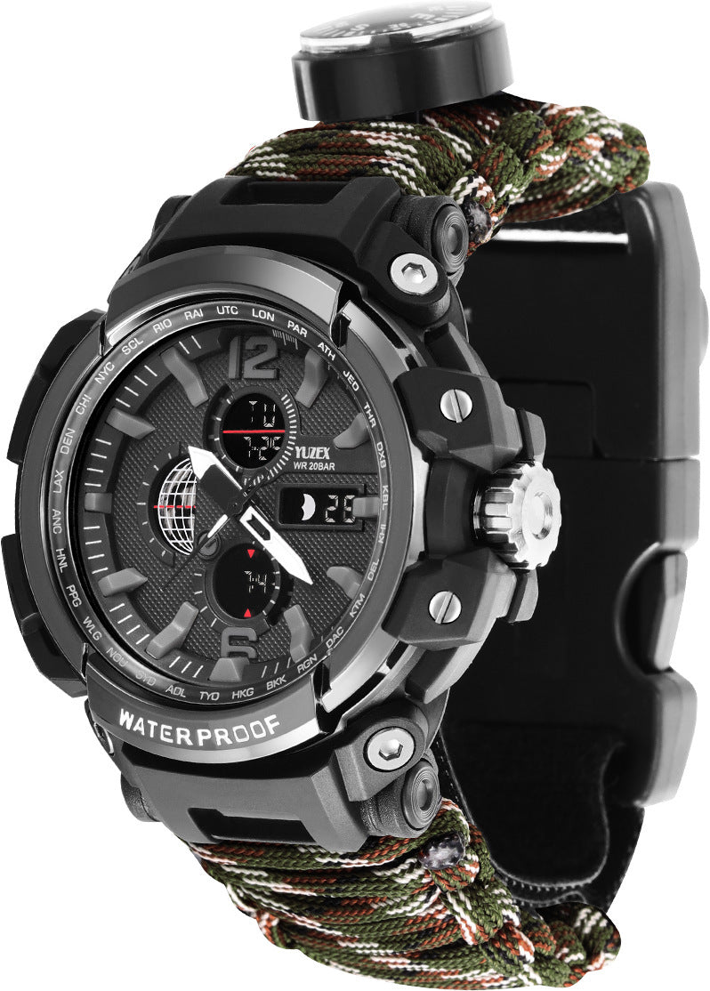 Waterproof Mountaineering Watch - Outdoor Hiking & Travel