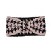 Houndstooth Bow Headband - Minihomy