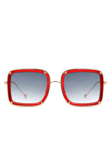 Classic Square Retro Tinted Fashion Sunglasses for Stylish Protection - Minihomy