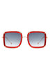 Classic Square Retro Tinted Fashion Sunglasses for Stylish Protection - Minihomy