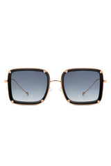 Classic Square Retro Tinted Fashion Sunglasses for Stylish Protection - Minihomy
