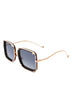 Classic Square Retro Tinted Fashion Sunglasses for Stylish Protection - Minihomy