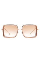 Classic Square Retro Tinted Fashion Sunglasses for Stylish Protection - Minihomy