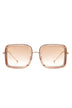 Classic Square Retro Tinted Fashion Sunglasses for Stylish Protection - Minihomy