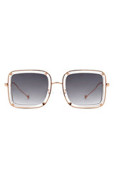 Classic Square Retro Tinted Fashion Sunglasses for Stylish Protection - Minihomy