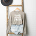 Hustle Grace Faith Long Sleeve Graphic Tee for Women - Inspirational T-Shirt - Minihomy