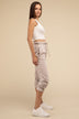 Acid Wash Fleece Sweatpants with Pockets - Comfy & Stylish - Minihomy