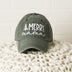 Embroidered Merry Mama Tree Canvas Hat - Minihomy