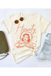 Howdy Cowgirl Graphic Tee - Women's Western T-Shirt, Casual Short Sleeve Top - Minihomy