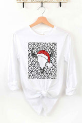Cattle Christmas Long Sleeve T-Shirt - Festive Graphic Sweatshirt - Minihomy