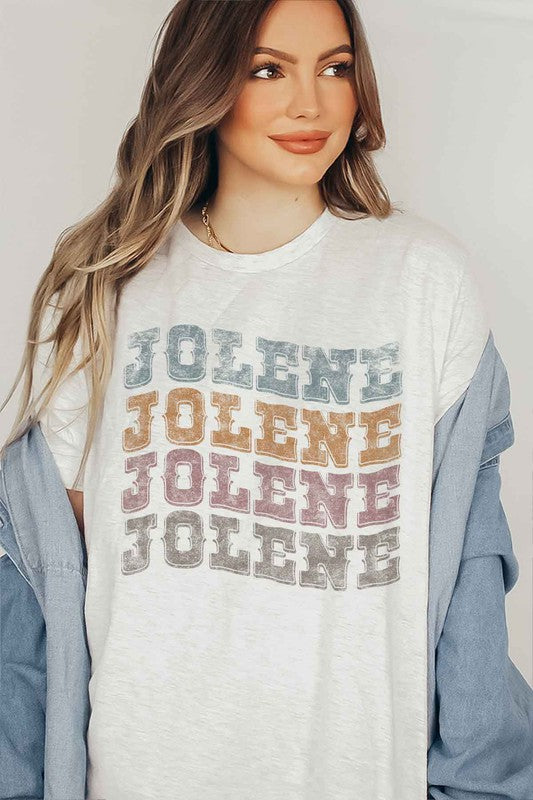 Plus Size Jolene Western Dolly T-Shirt - Trendy Graphic Tee - Minihomy