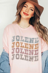 Plus Size Jolene Western Dolly T-Shirt - Trendy Graphic Tee - Minihomy