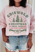 Christmas Tree Farm Graphic Plus Size Sweatshirt for Women - Minihomy