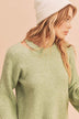 Harlie Sweater - Cozy Knit with Edgy Cutout Shoulder, Relaxed Fit, Thick Ribbed Trim - Minihomy