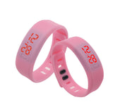 Red LED Silicone Wristband - Fashionable Party Bracelet