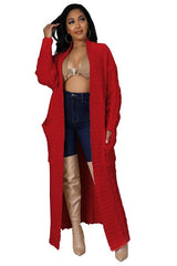 Long Maxi Sweater Cardigan - Minihomy