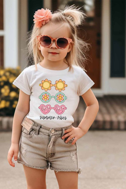 Summer Vibes Kids Graphic Tee