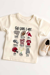 God Says Kids Graphic Tee - Minihomy