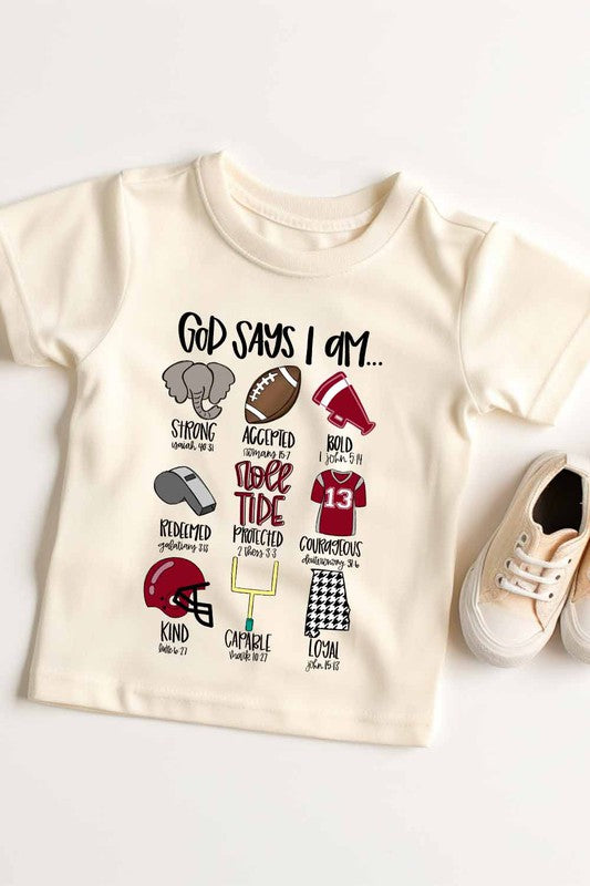 God Says Kids Graphic Tee - Minihomy
