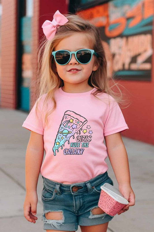 Girls Rule Kids Graphic Tee - Minihomy