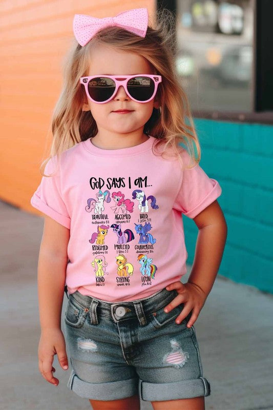 God Says Kids Graphic Tee - Minihomy