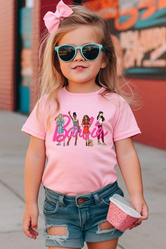Barbie & Friends Kids Graphic Tee - Minihomy