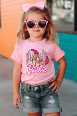 Barbie Cowgirl Kids Graphic Tee - Minihomy