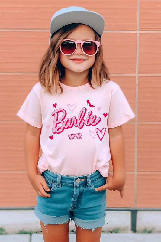 Barbie Heels Kids Graphic Tee - Minihomy
