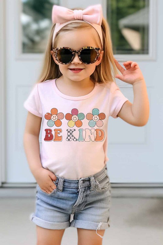 Be Kind Kids Graphic Tee - Minihomy