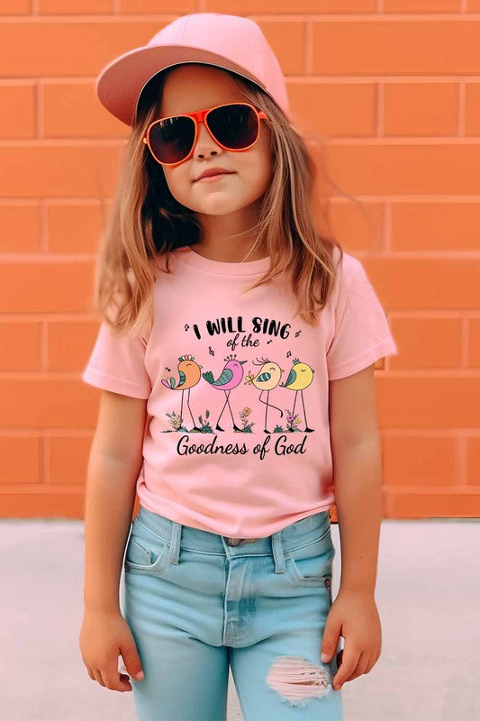 I Will Sing Kids Graphic Tee - Minihomy