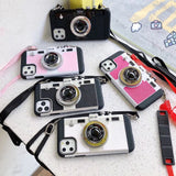 Shatterproof Retro Camera Phone Case - Protective Back Cover