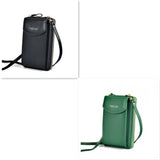 Luxury PU Leather Women's Handbag, Crossbody Bag & Wallet