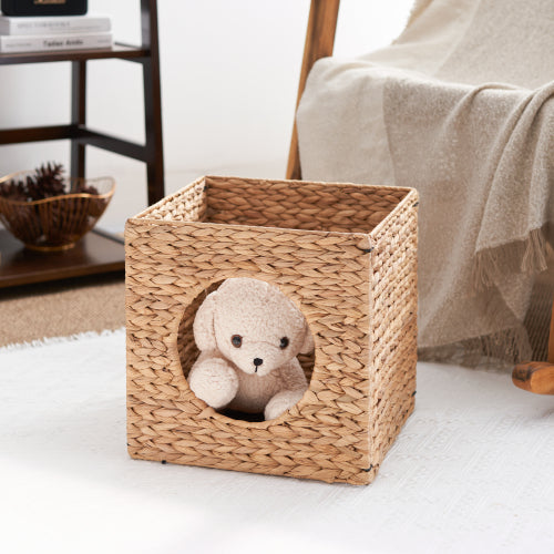 Water Hyacinth Cat Bed Cave - Small & Medium Cats & Chihuahuas