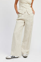 Full Length Pleated Pants - Minihomy