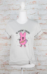 Pink Peep, So Peepin' Boujee Graphic Tee - Minihomy